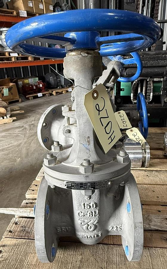 Refurbished DSI 3" 150 RF GATE VALVE 316 BODY 2ZDH FIG# 37-15-16HFS-Z215