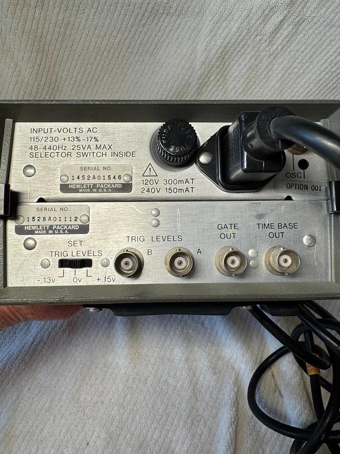 HEWLETT PACKARD AC9 5300B MEASURING SYSTEM TIMER COUNTER