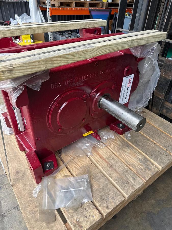 DB SANTASALO GEAR REDUCER 2XR 2XT MODEL 1KC225M F1-114598 RATIO 206 TO 1