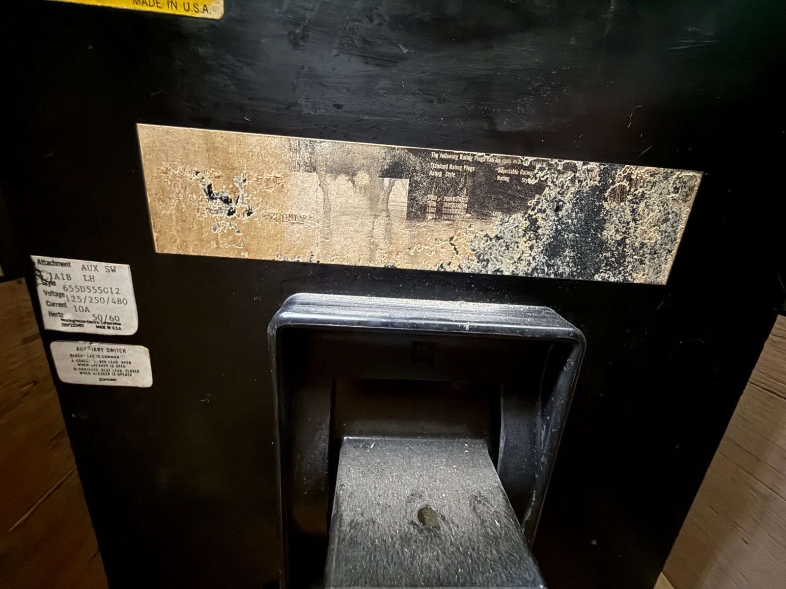 Refurbished WESTINGHOUSE 2000 AMP BREAKER MODEL PC2000 STYLE 2609D12G16 2000 AMP PLUG 2YV8