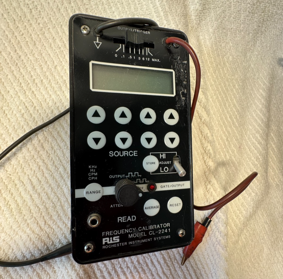 RIS ACUPRO FREQUENCY CALIBRATOR AB3 MOD CL-2241 SER 12818