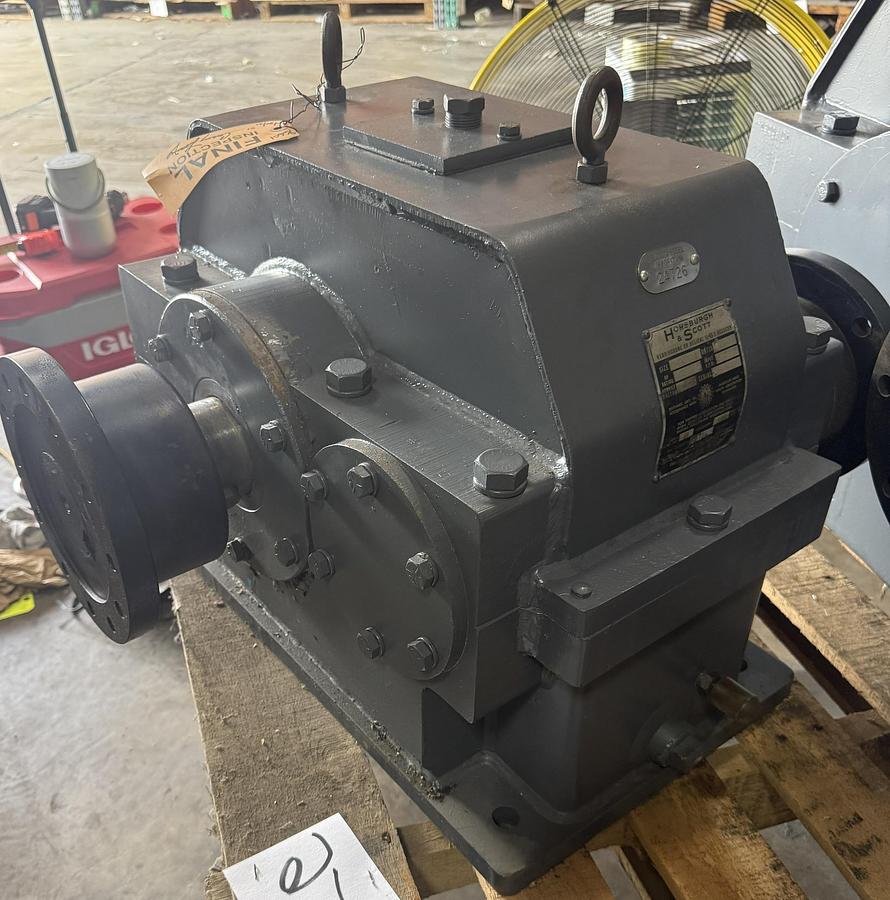 Refurbished HORSBURGH & SCOTT GEAR REDUCER 2ZA6 MODEL LS-1600 RATED AT 40 HP