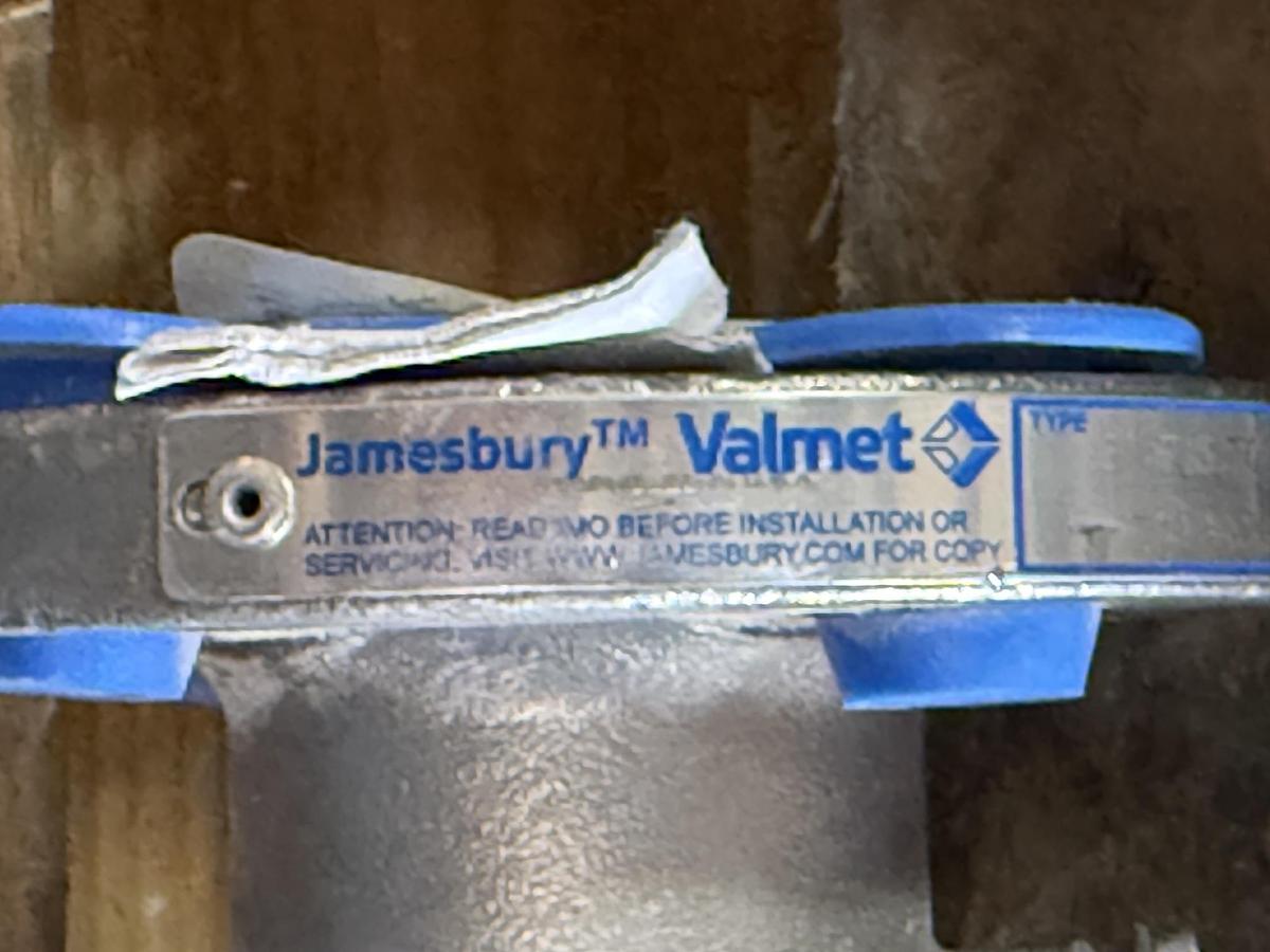 JAMESBURY 3/4" 150 RF BALL VALVE FP FIG # 3/4" 7150313600XTZ2 316 BODY