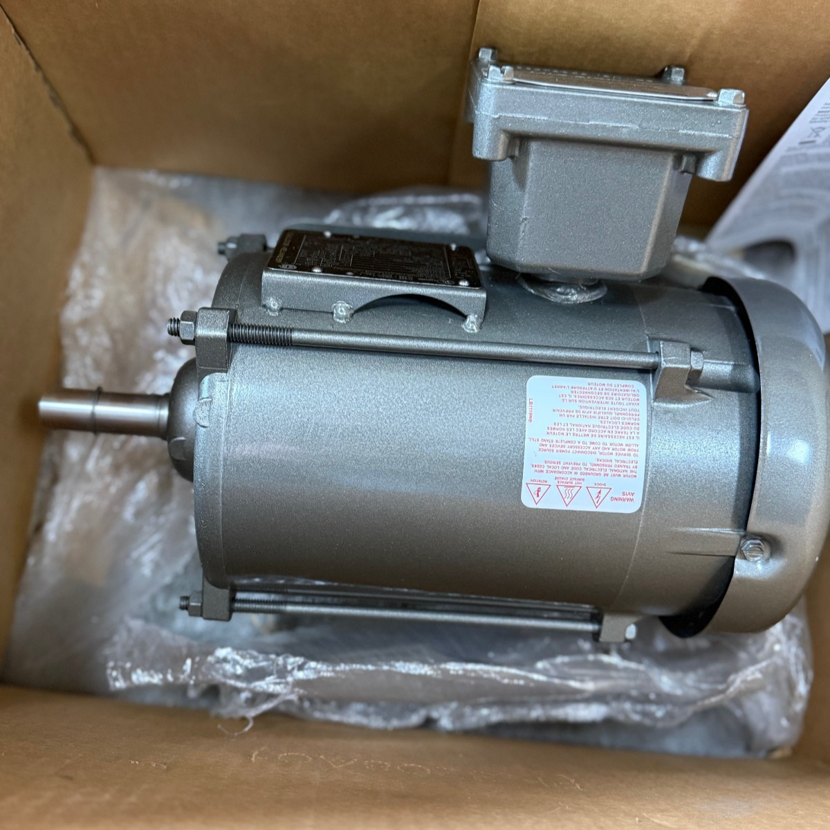 BALDOR  EXPLOSION PROOF MOTOR 1 / 3/4 HP MODEL XM14142T ZK5 ZT5 1760/1475 RPM