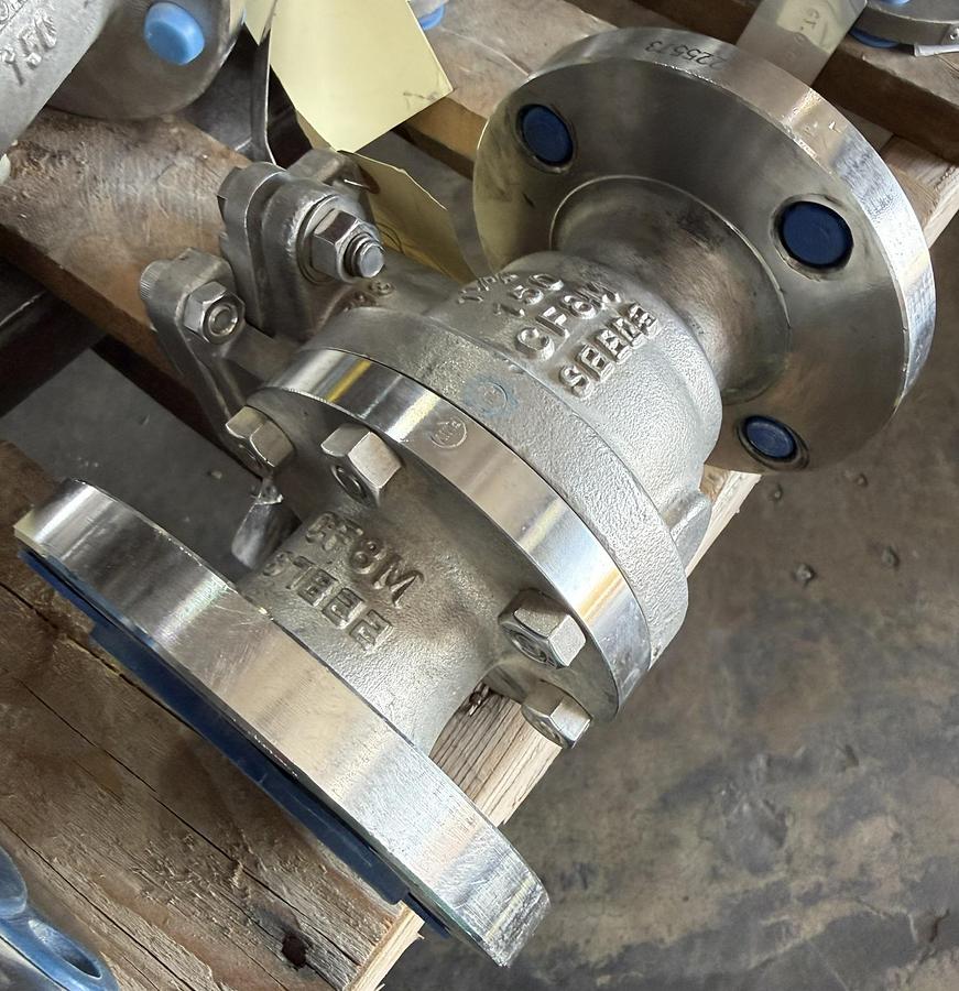 JAMESBURY 3/4" 150 RF BALL VALVE FP FIG # 3/4" 7150313600XTZ2 316 BODY