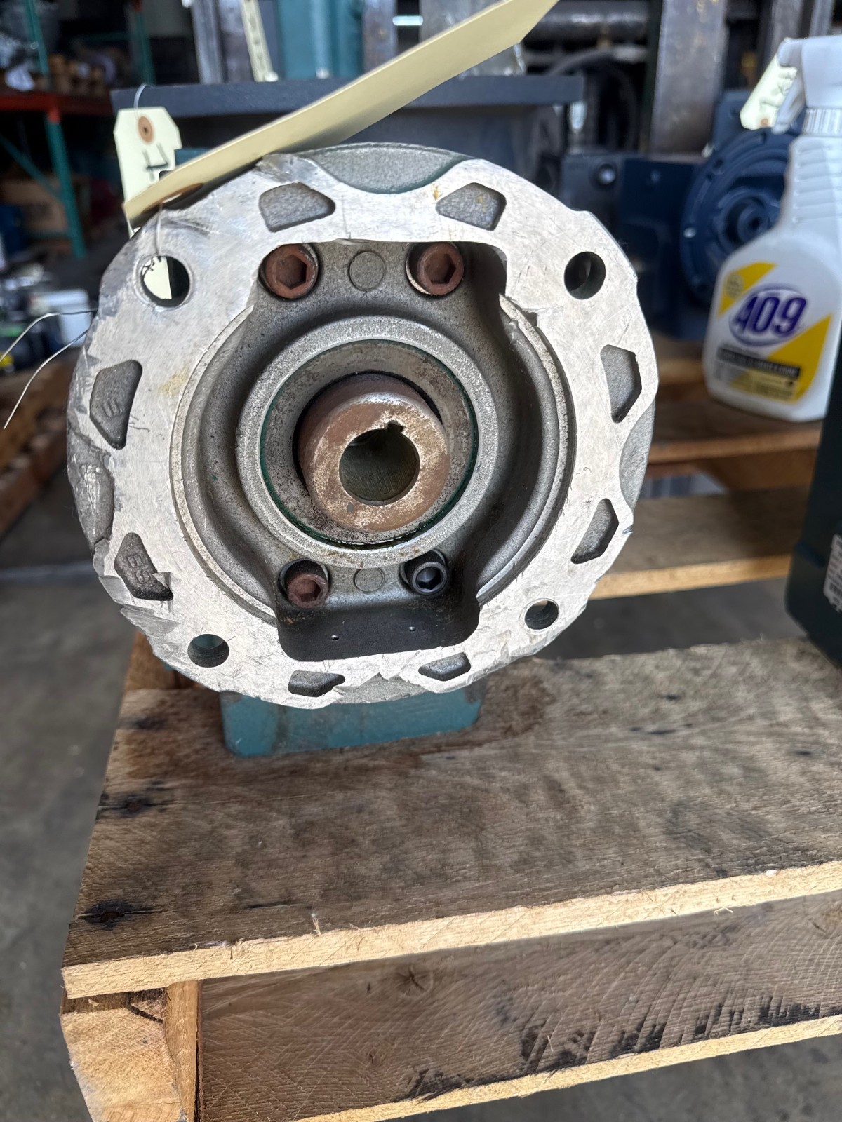 TIGEAR/2 BALDOR GEAR REDUCER 1XTA 1XPH MODEL 26Q20H14 1750 RPM 20 TO 1 RATIO