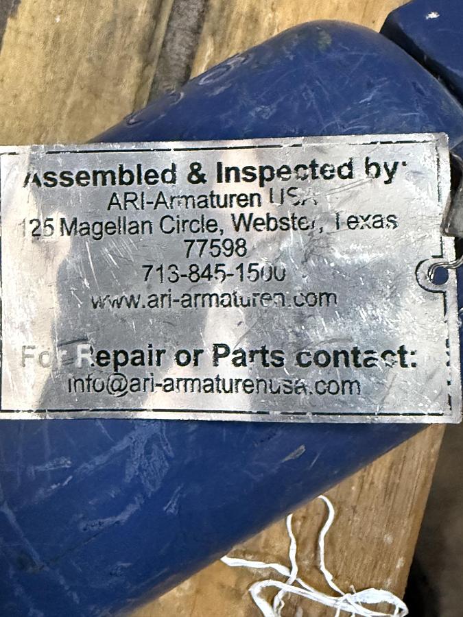 Refurbished ARI-REYCO RELIEF VALVE MODEL RLO41BBFS120AJC0132 3/4" x 2" THD