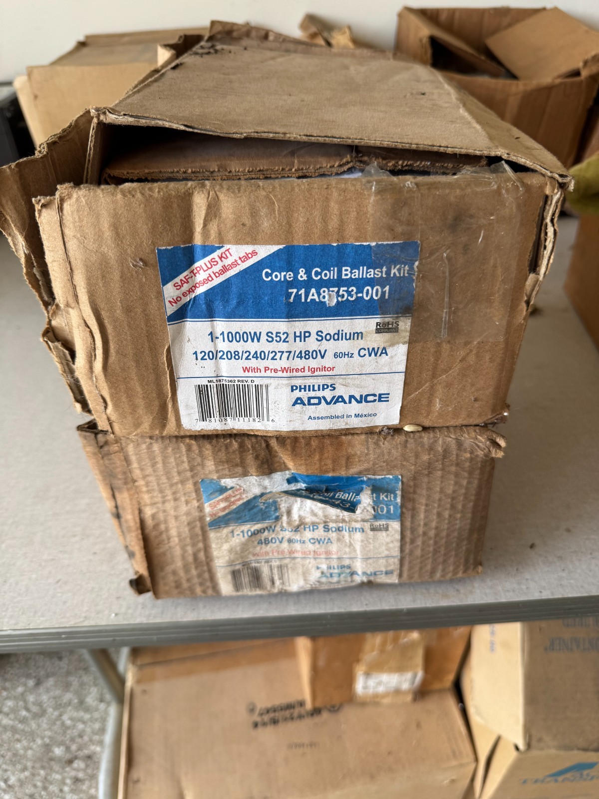 1 Lot INDUSTRIAL CONTROL TRANSFORMERS ACME GE PHILIPS/ ADVANCE HAMMOND 33 PC'S