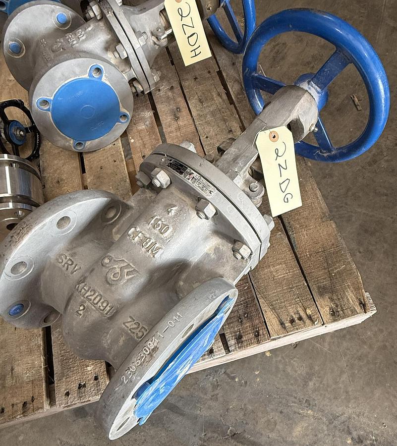 Refurbished DSI 4" 150 RF GATE VALVE 316 BODY 2ZDG FIG# 37-15-16HFS