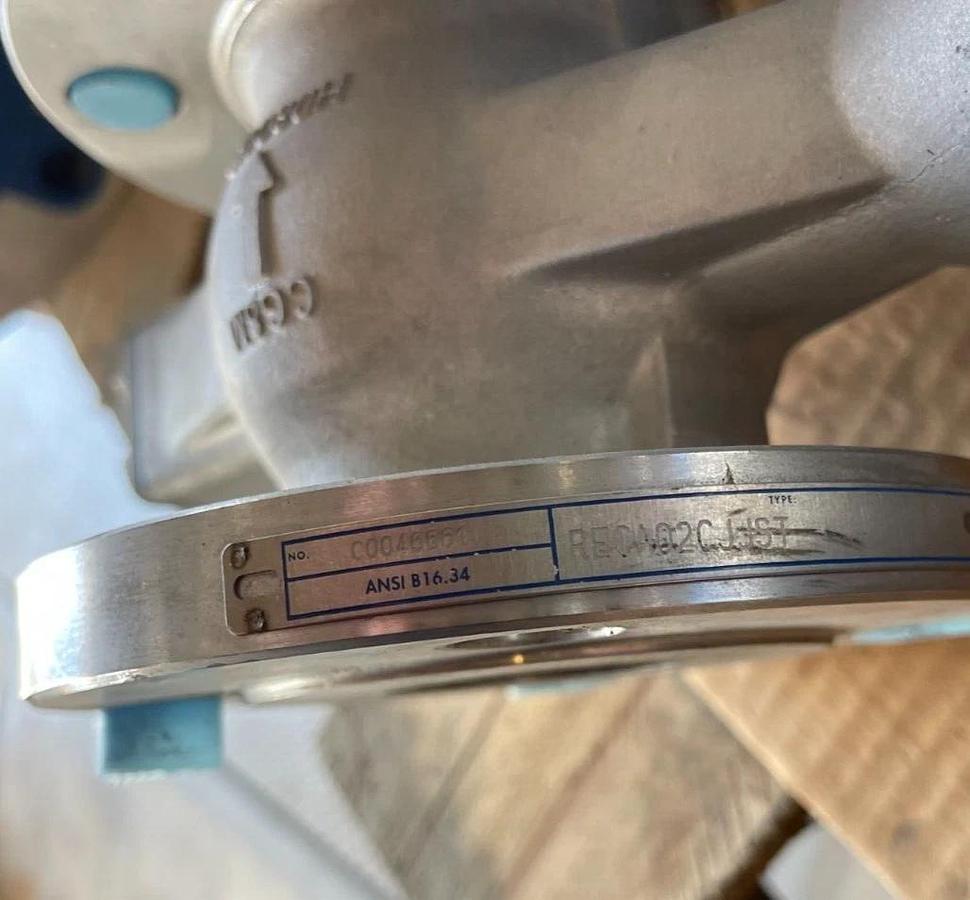 2" 150 RF CONTROL BALL VALVE 317 SS NELES RECA022UUST W/ METSO QUADRA POWR