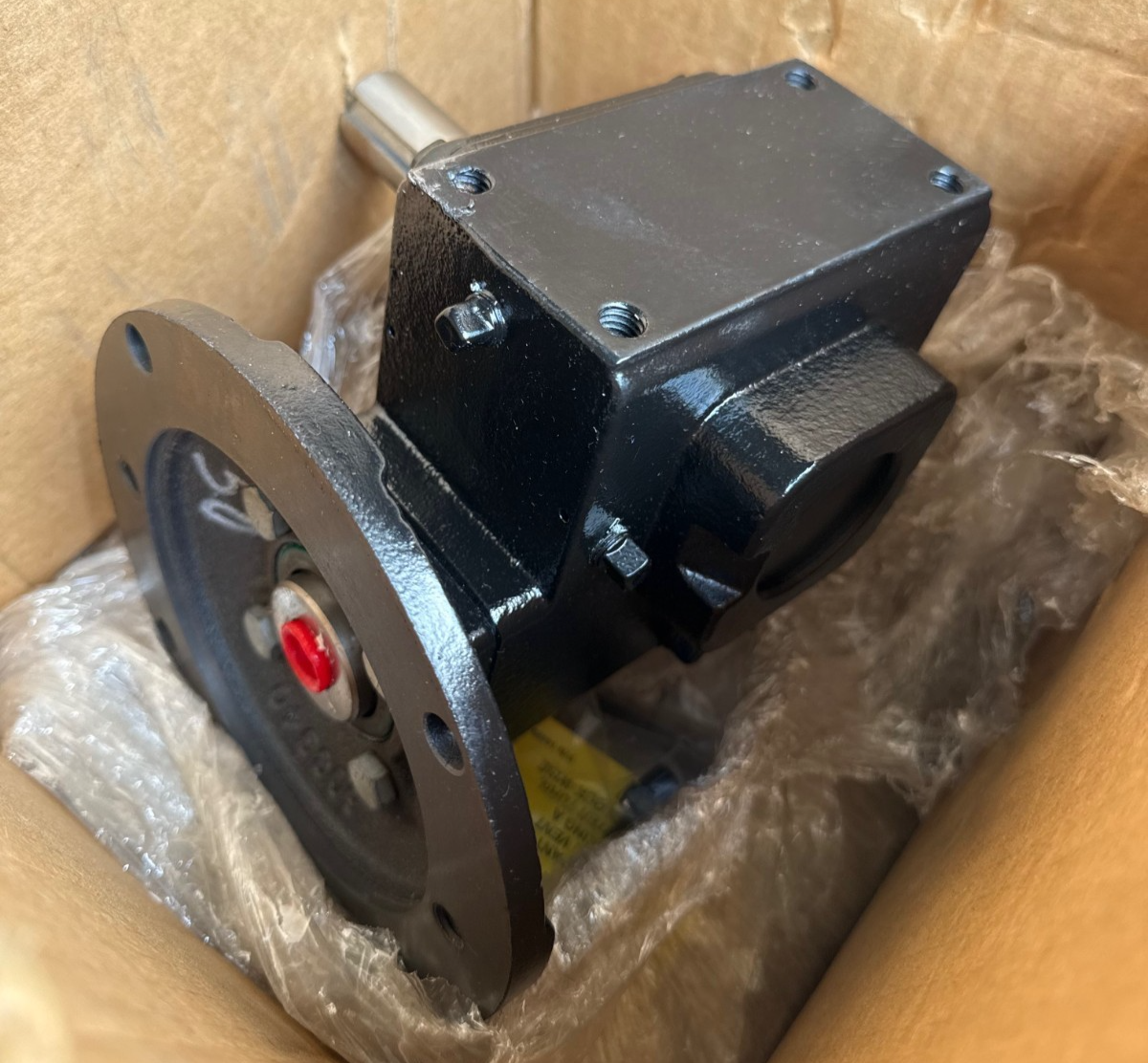 SE ENCORE WINSMITH GEAR REDUCER 1XIC MOD E-17MDNS31000FT 1750 RPM IN 50 TO 1 RAT