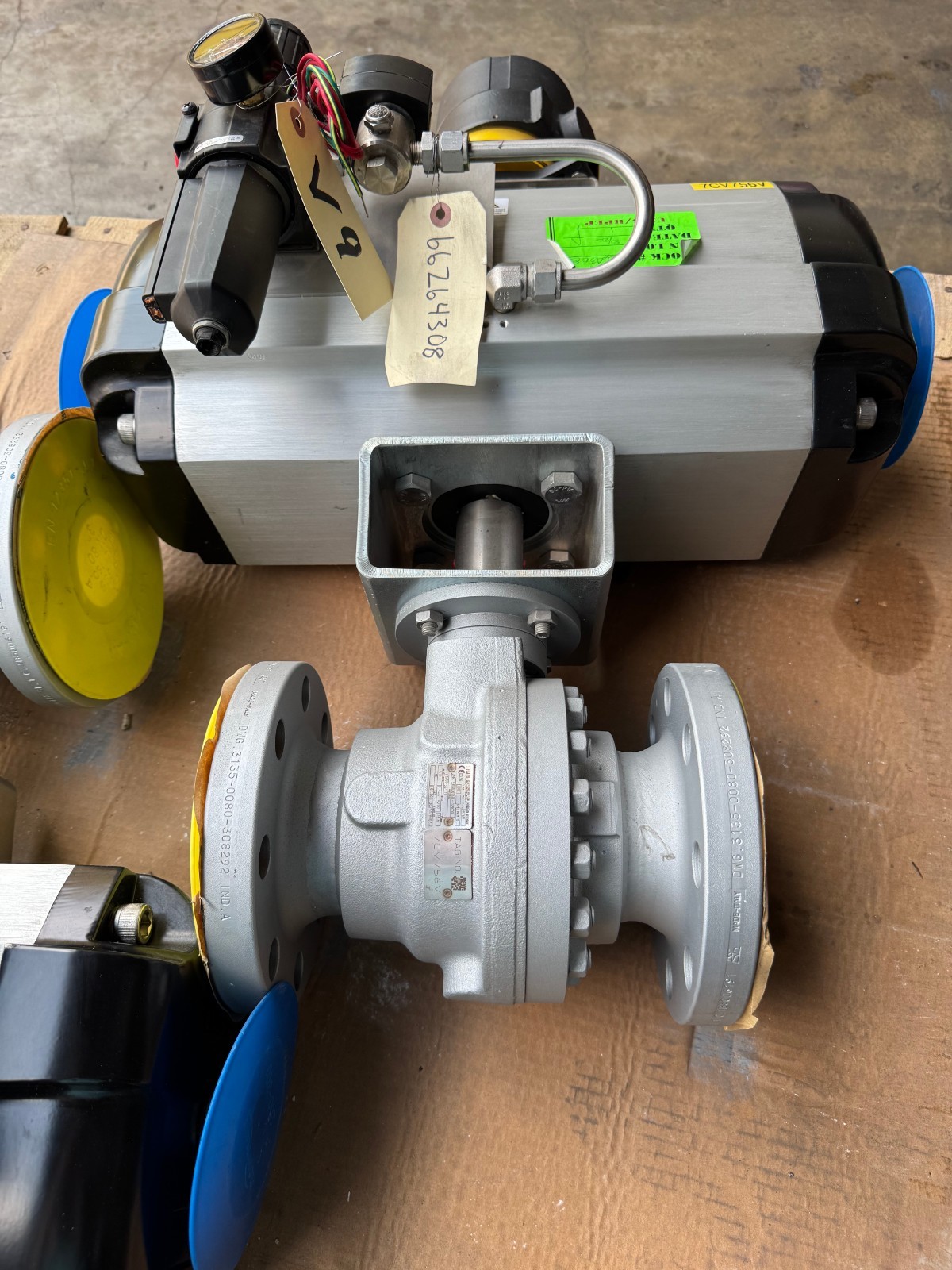ARGUS 3" 300 RF FP BALL VALVE FK76M V9 10 AUTOMAX SUPERNOVA ACTUATOR  S250S09