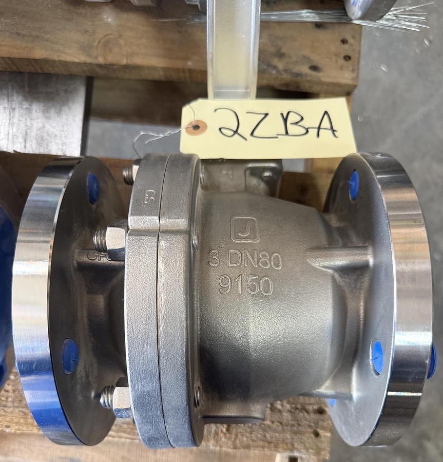 3" 150 RF BALL VALVE FP FIG # 3 9150313600XTZ2 316 BODY