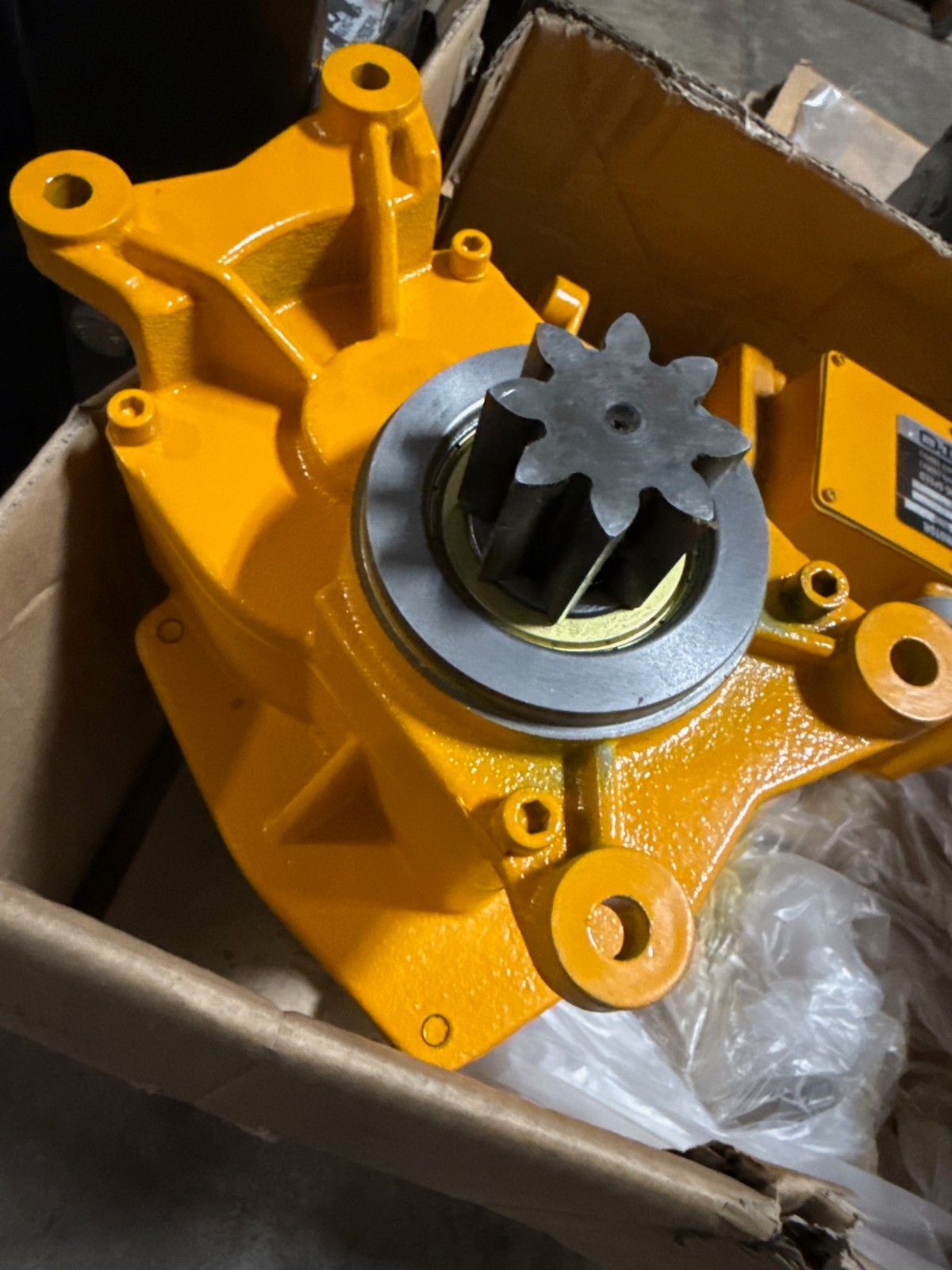 Used KITO OVERHEAD CRANE GEAR MOTOR MODEL G1MO150-B G1JB150T .60 M/S 2 HP 2YAC