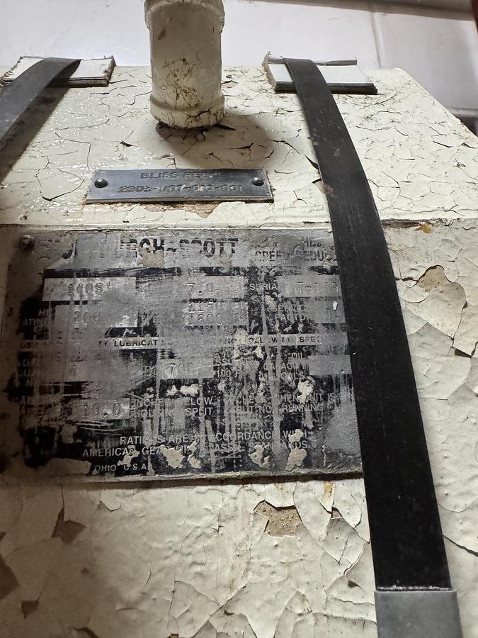 Refurbished HORSBURGH & SCOTT HELICAL GEAR REDUCER 2YY5 SIZE 140S SERIES T-159