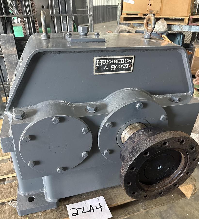 Refurbished HORSBURGH & SCOTT HELICAL GEAR REDUCER 2ZA4 MODEL LS-2000 SERIES 1900