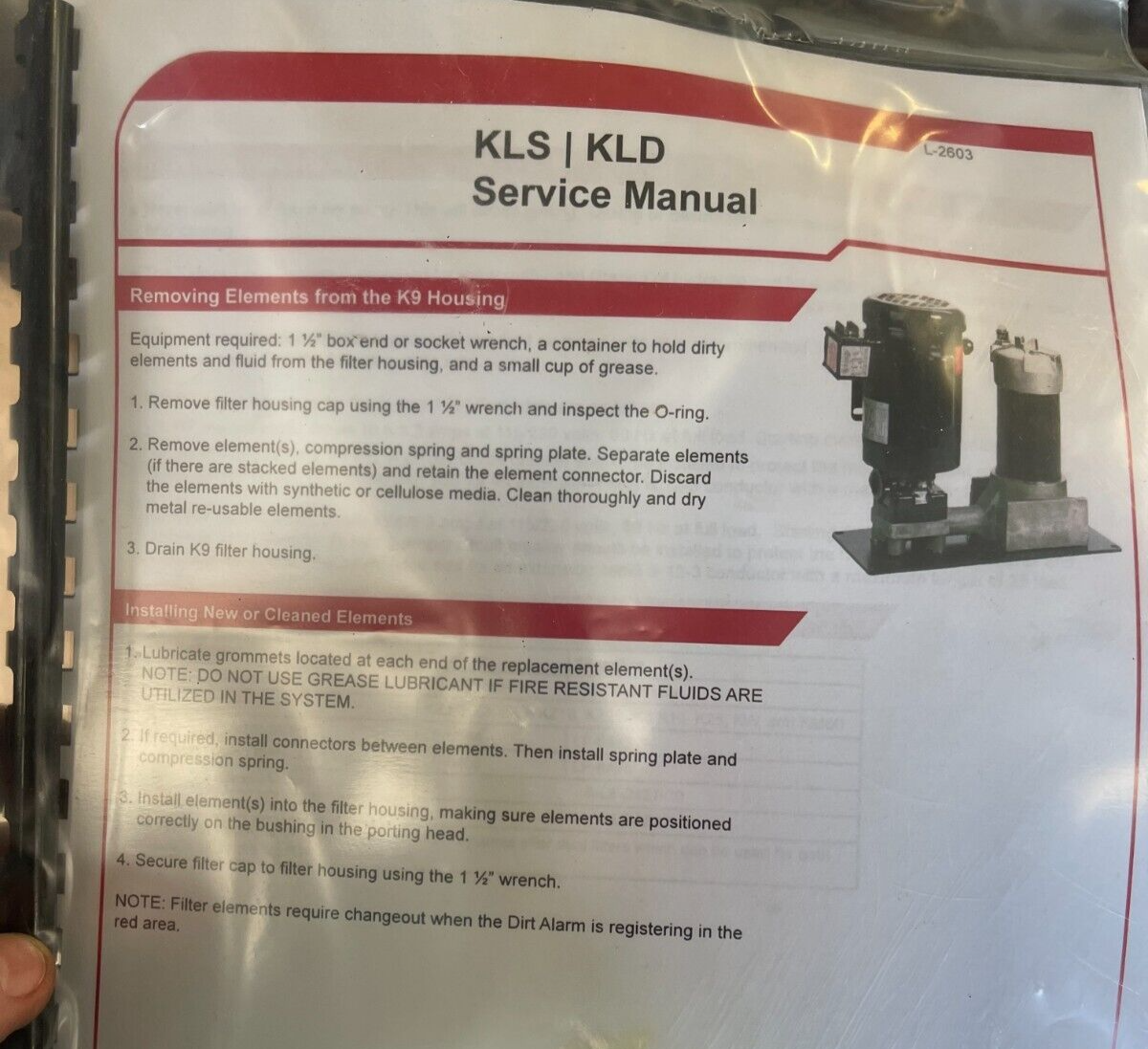 KLD HYDRAULIC PUMP W FILTERS KLD209Z10B14 1 1/2 HP 1725 RPM 115/208-230 V