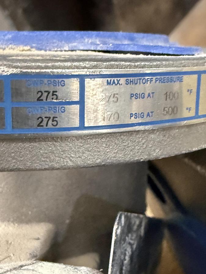 JAMESBURY 11/2" 150 RF BALL VALVE RP FIG # 11/2" 7150313600XTZ2 316 BODY