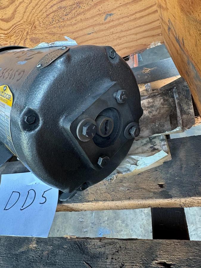 TUTHILL BALDOR MOTOR DD6 1/4 HP MODEL 34C510-5518C1 1725 RPM 115/230 V 1 PH