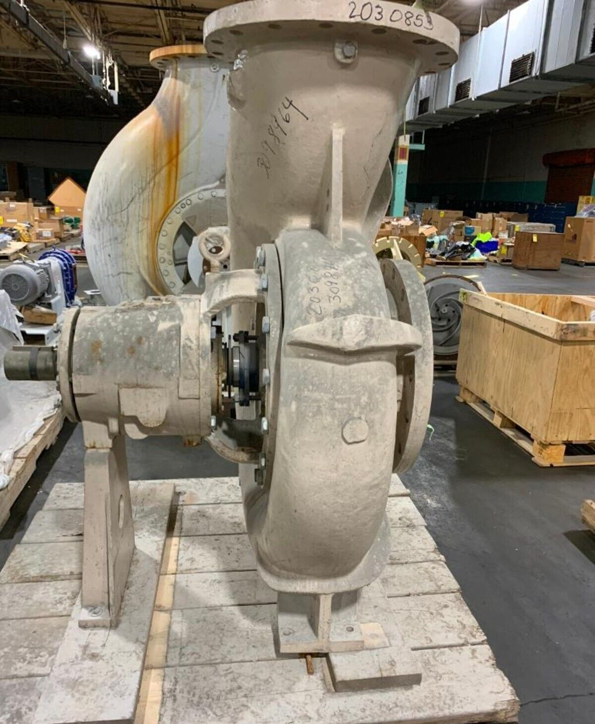 18" 150 Goulds Centrifugal Pump 316 SS Pump Casing & Impeller Model 3175L 1180 R