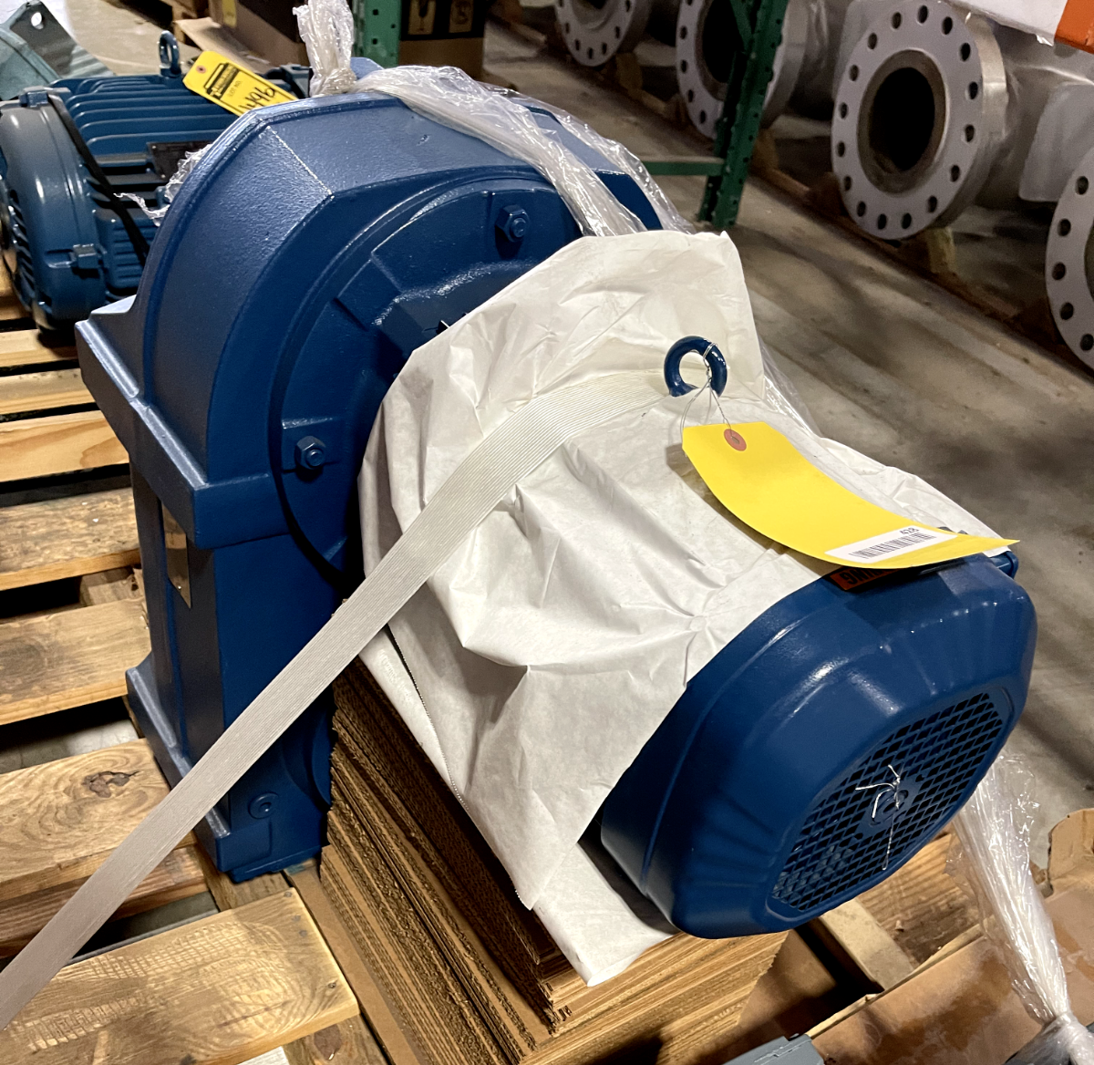 Sew Eurodrive 7.5-HP Gearmotor, 1768/23 RPM, 230/460 V, 75.63:1 Ratio FA97 DRN13