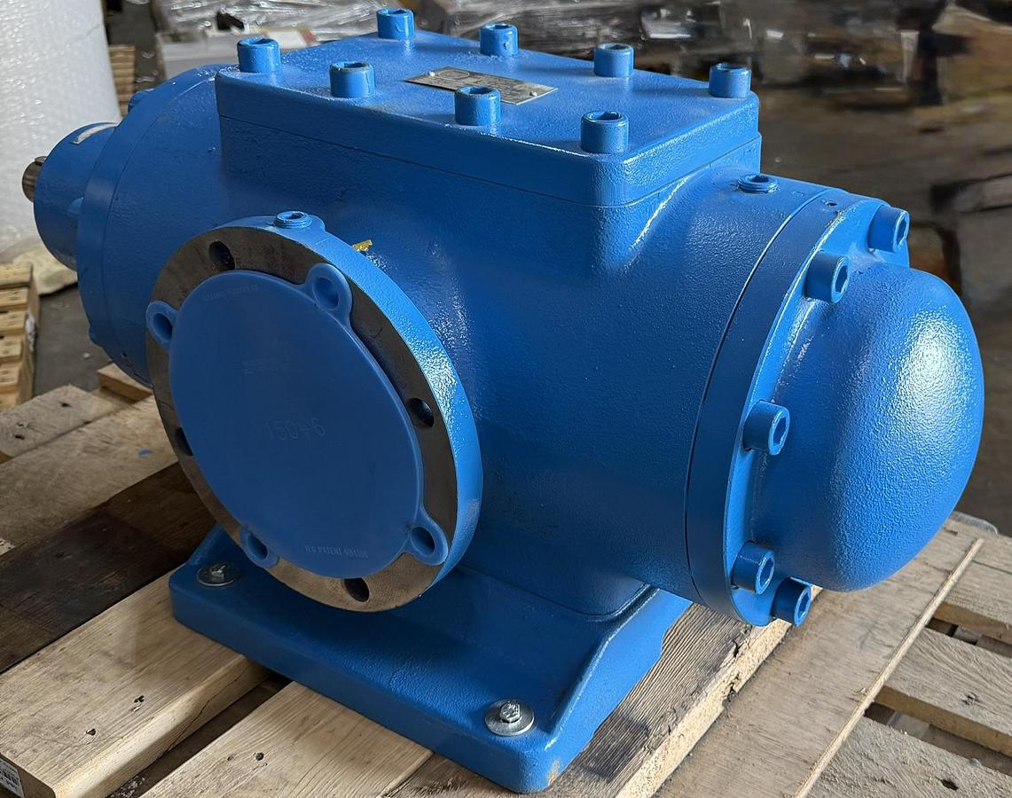 Refurbished Allweiler POSITIVE DISPLACEMENT PUMP 2YZ7 MODEL USNH1300ER46 6" FLANGED ENDS 660 GPM @ 400 PSI