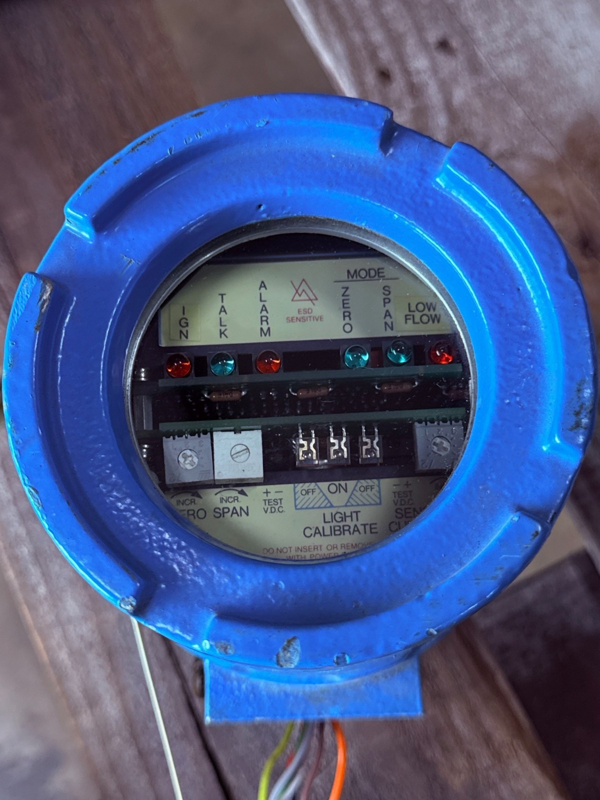 Refurbished CONTROL INSTRUMENTS PRESSURE TRANSMITTER FACTORY MUTUAL SYSTEM MODEL XTR033