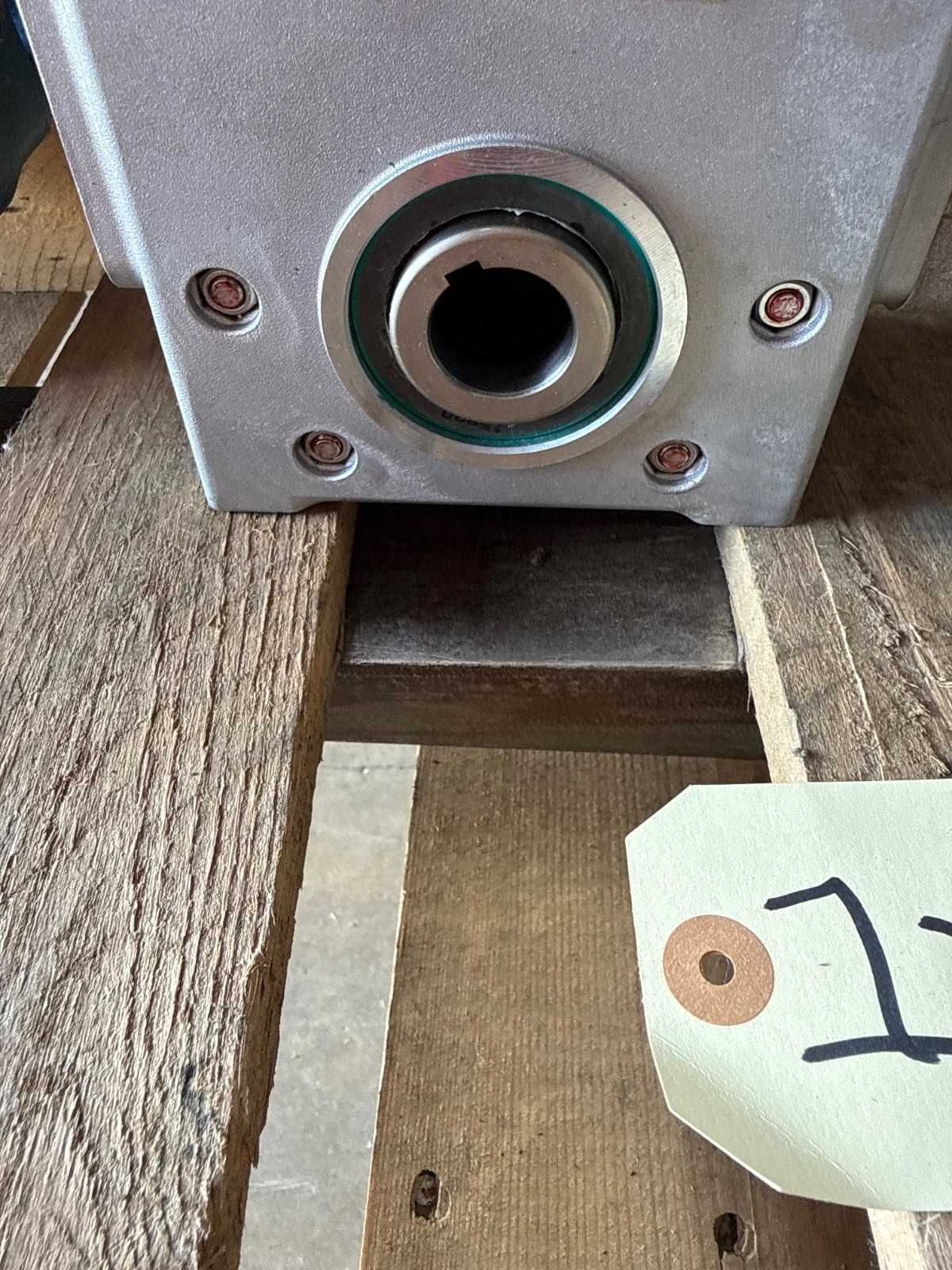 CONEDRIVE GEAR REDUCER 1XQE MODEL SO305.0SWSAD03MGKCJZ 1750 RPM 5 TO 1 RATIO