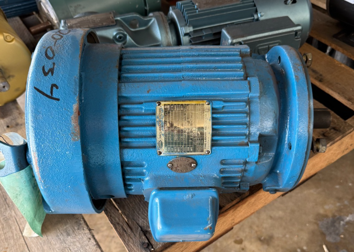 LOUIS ALLIS  PACEMAKER MOTOR VV3 2 HP MODEL CJ2B JO5152-260011E71 1150 RPM 230/4