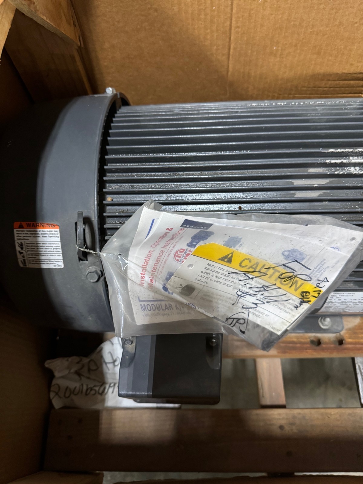 US MOTORS  20 HP MOTOR MODEL U20E2D WA1A  1770 RPM 208-230/460 V 62/31  AMPS