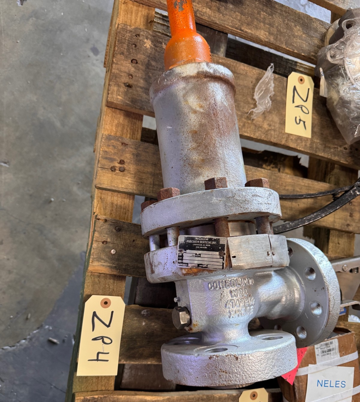 CONSOLIDATED RELIEF VALVE 1" X 2" 1500 RF WCB ZP4