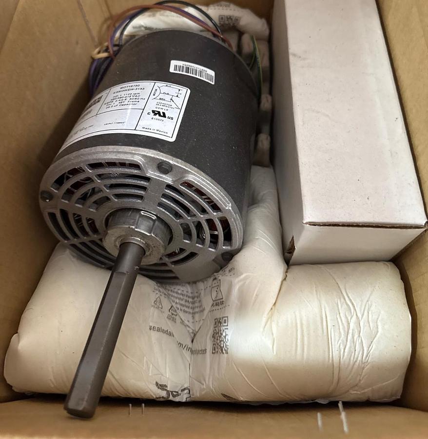 MARATHON Motor 1 HP MODEL MOT18730 XA3 1125 RPM 460/380-415 V AMP 2.4/2.6