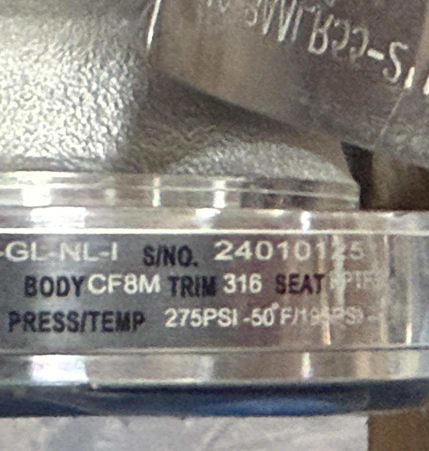 PBV 2" 150 RF BALL VALVE FP FIG # P-6410-41-3600-GL-NL-1 316 BODY