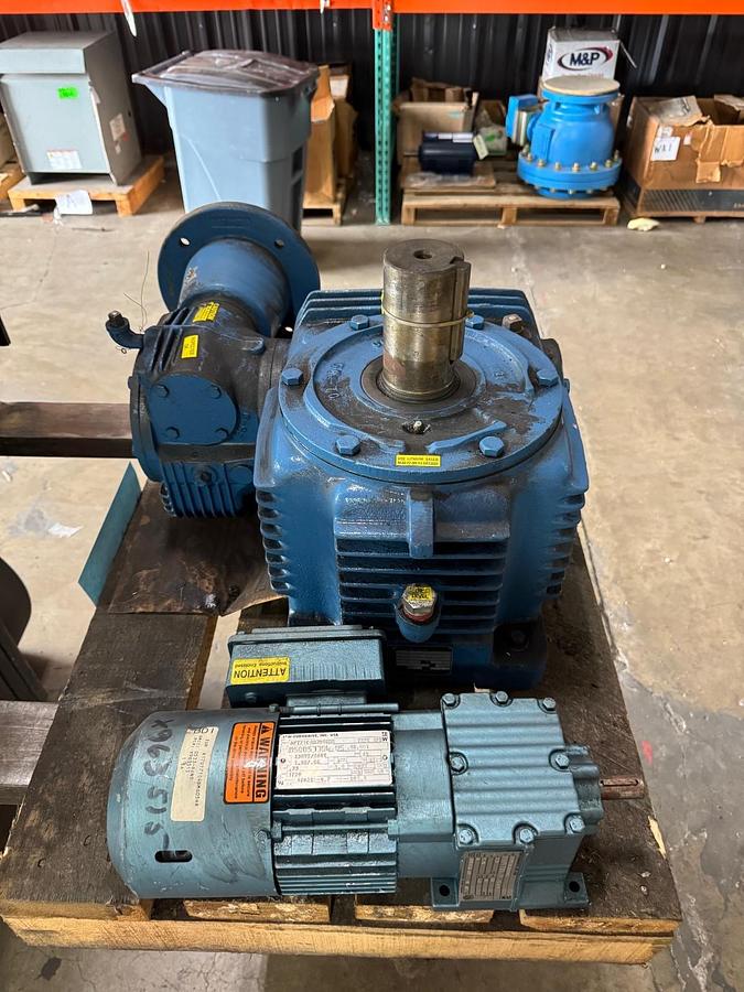 CONE DRIVE GEAR REDUCER WA52 WA53 MUV25-50-C1A 1755 RPM RATIO 900 TO 1