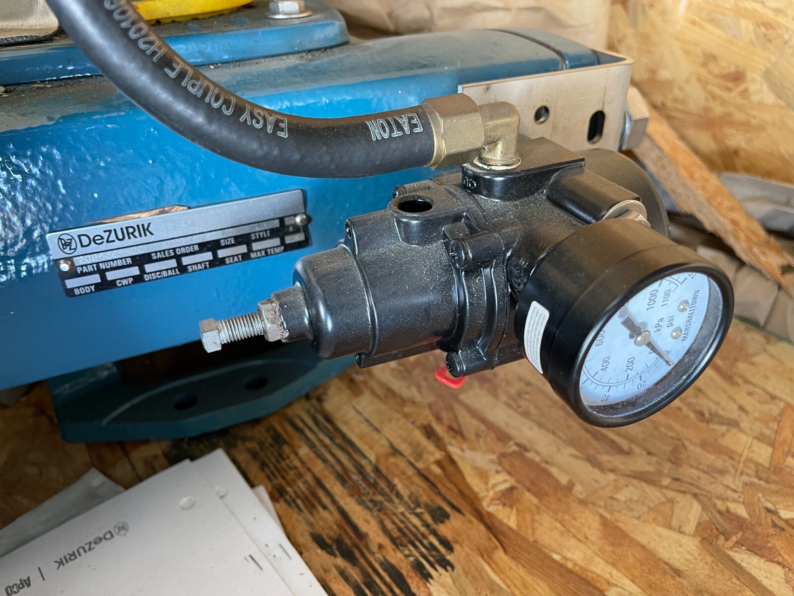Dezurik R3 PowerRac Cylinder Actuator 2094394R001 916477-2  SIZE 16