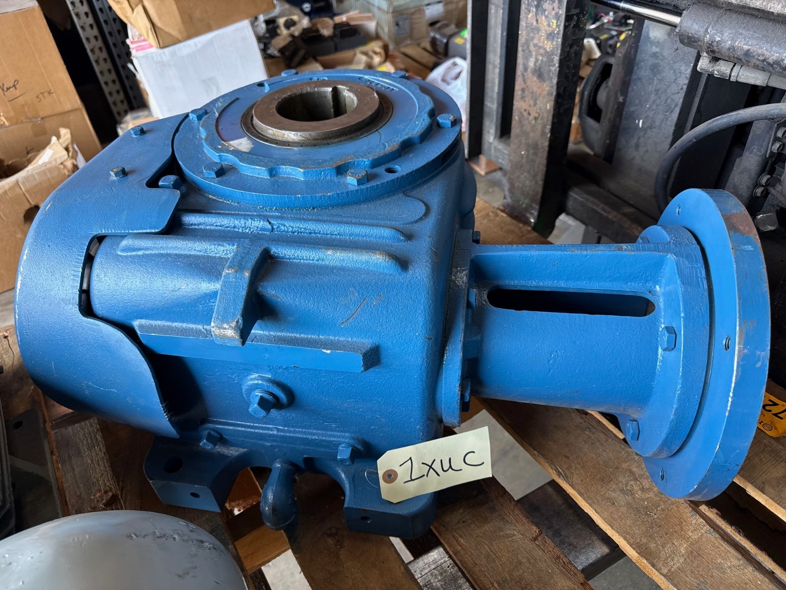 CONEDRIVE GEAR REDUCER 1XUC MOD FMSH-160B 60 TO 1 RATIO 1750 RPM