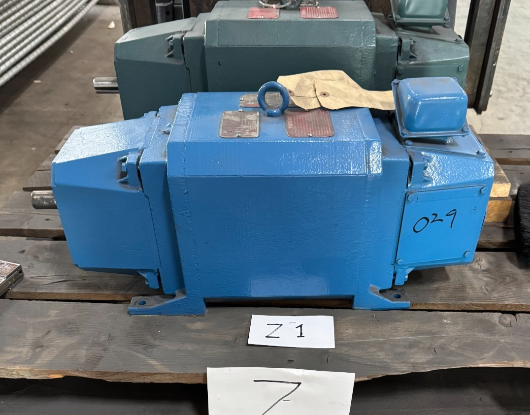 RELIANCE RPM III DC MOTOR ZA1 5 HP MODEL T56H1021R-PS 1725 RPM 180 V DC 23 AMP