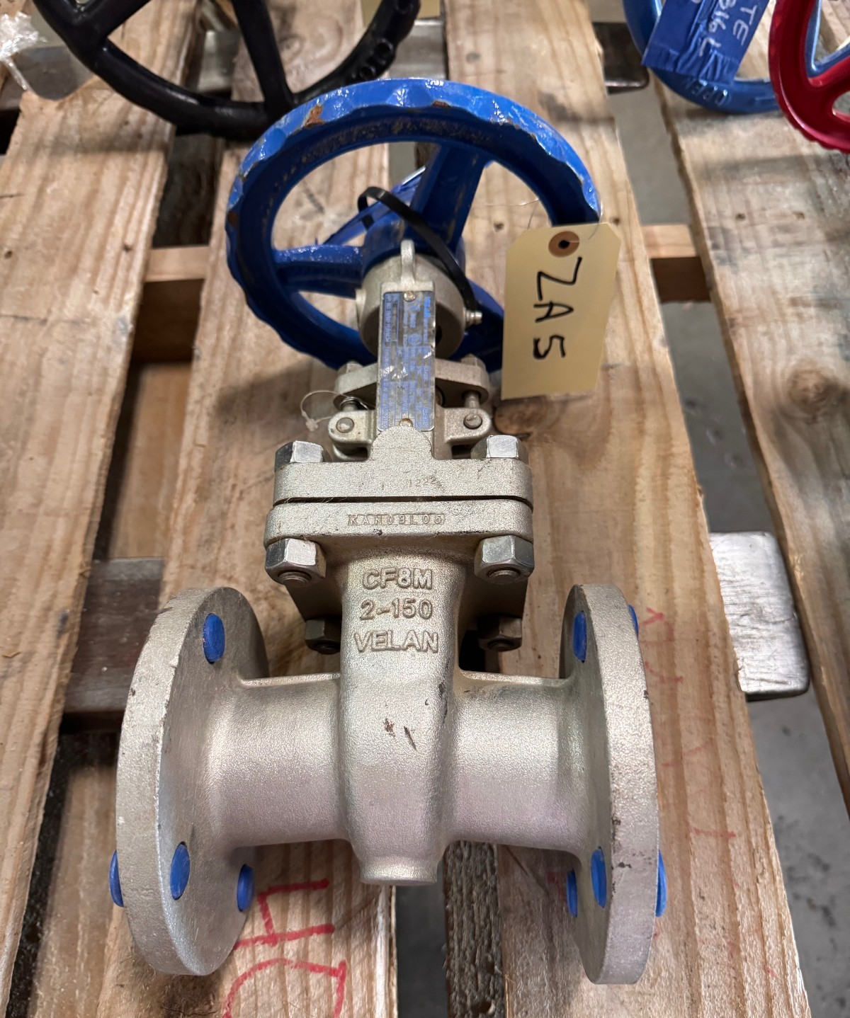 VELAN 2" 150 RF GATE VALVE 316SS  ZA5