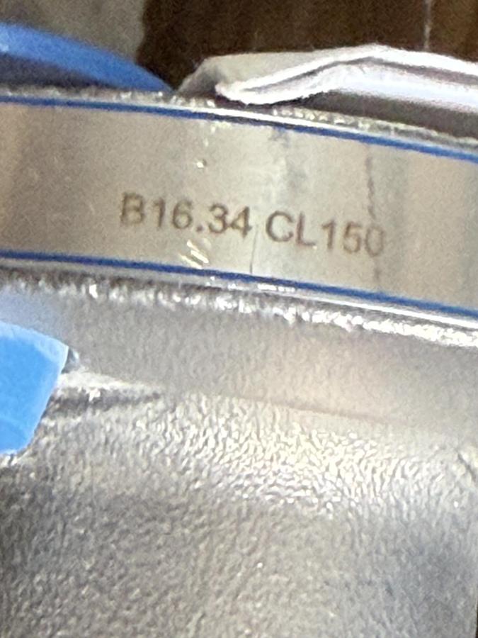 JAMESBURY 3/4" 150 RF BALL VALVE FP FIG # 3/4" 7150313600XTZ2 316 BODY