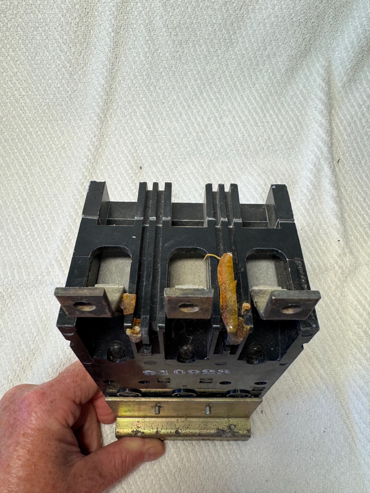70 AMP WESTINGHOUSE POWER CURRENT LIMITING CIRCUIT BREAKER  ZZ2  600 V 3 POLE