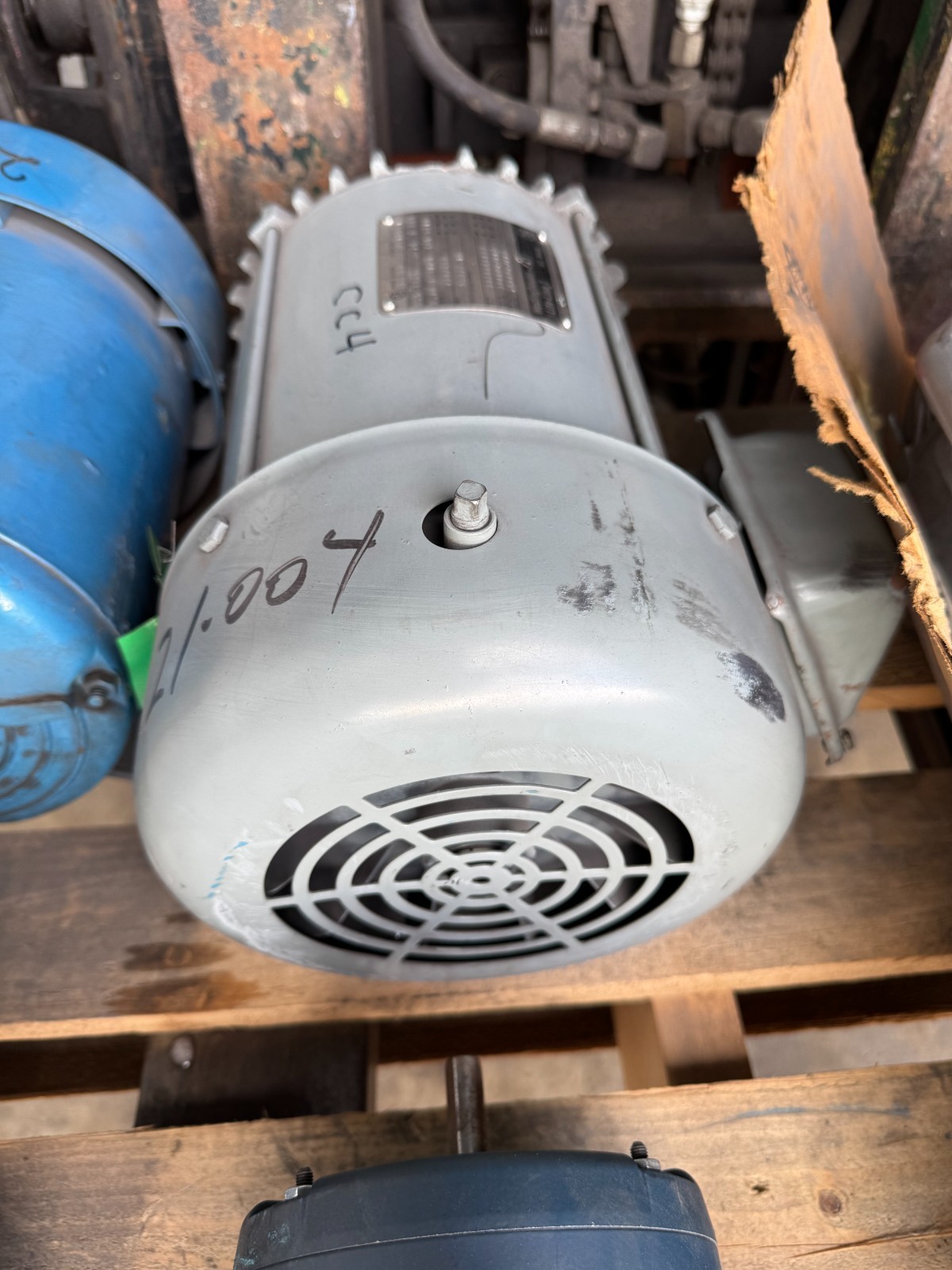 WESTINGHOUSE MOTOR LIFE LINE T CC4 1.5 HP 1165 RPM 230/460 V  5.7/2.85 AMP