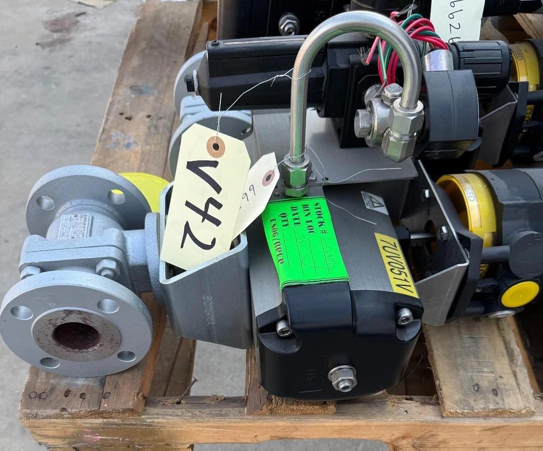 ARGUS 2" 150 RF FP BALL VALVE FK79 V42 CS BODY WITH AUTOMAX ACTUATOR S150S07