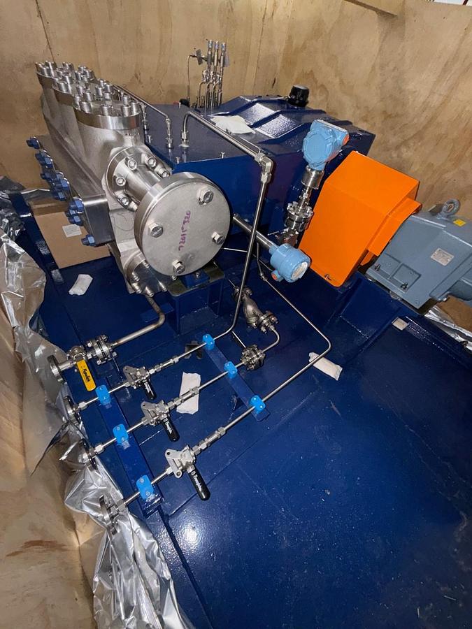 RUHRPUMPEN TYPE RDPT 100/80-S11 B28(A) Positive-displacement Triplex Pump 2YL