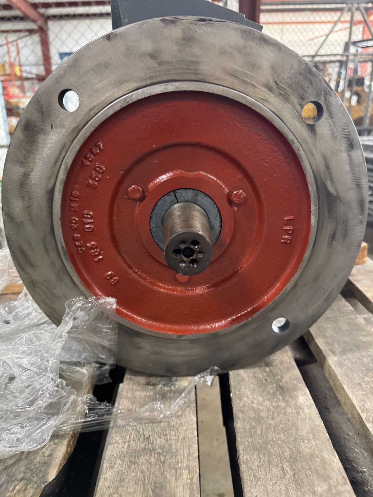 PATAY CRANE MOTOR Y1 Y2 7 HP MODEL FLSB 160M6 B5 1200 RPM 254/440 V 3PH 42/20AMP
