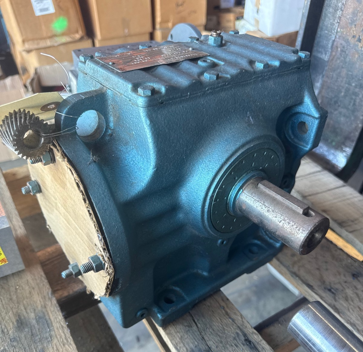 SEW-EURODRIV GEAR REDUCER 1XQK MOD S67/DT90S4-KS 232/1740 TO 13/101  RPM