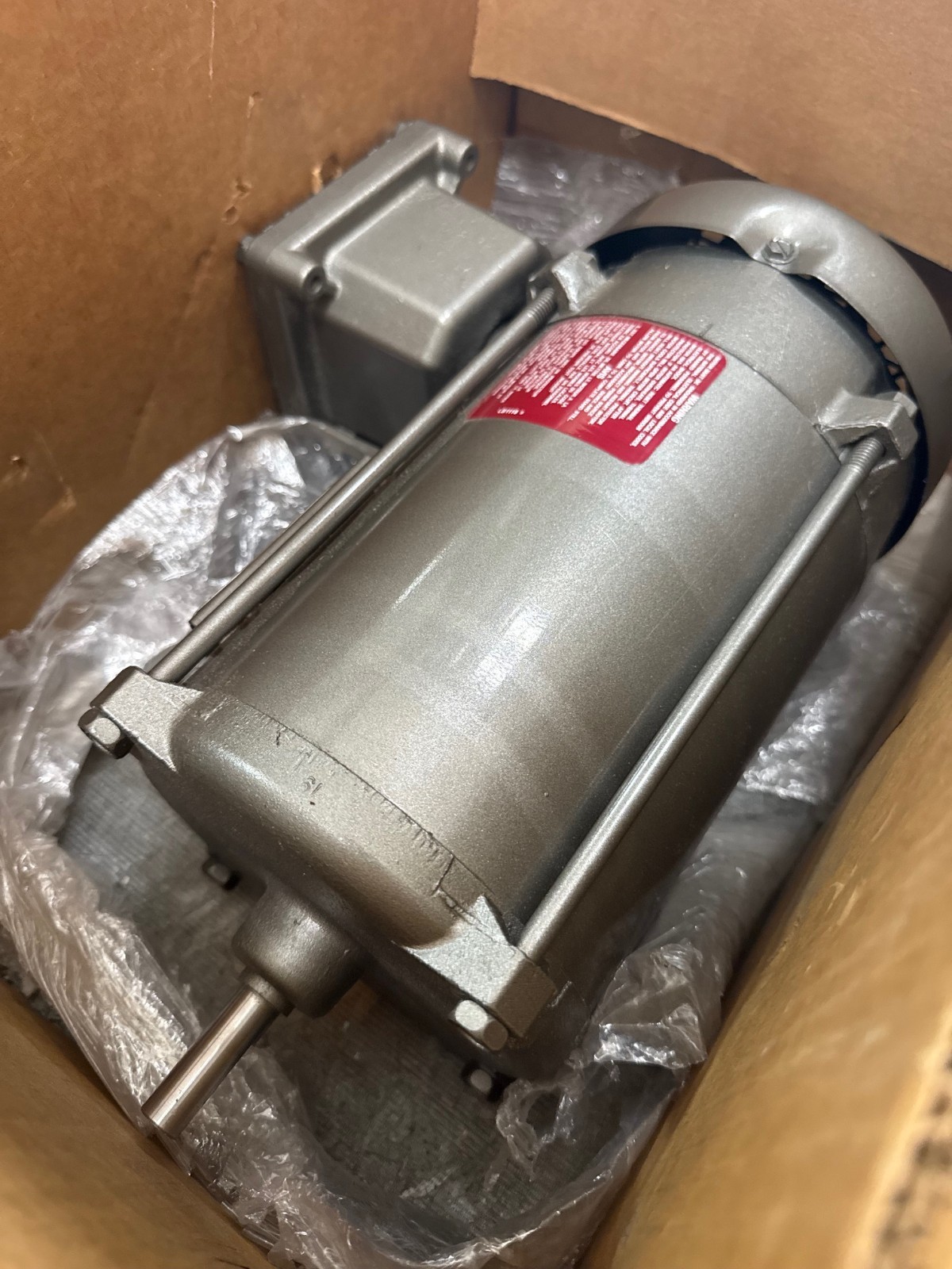 Used BALDOR EXPLOSION PROOF Motor .25 HP MODEL L4003A ZFA5 1725 RPM 115/208-240 V 5/2