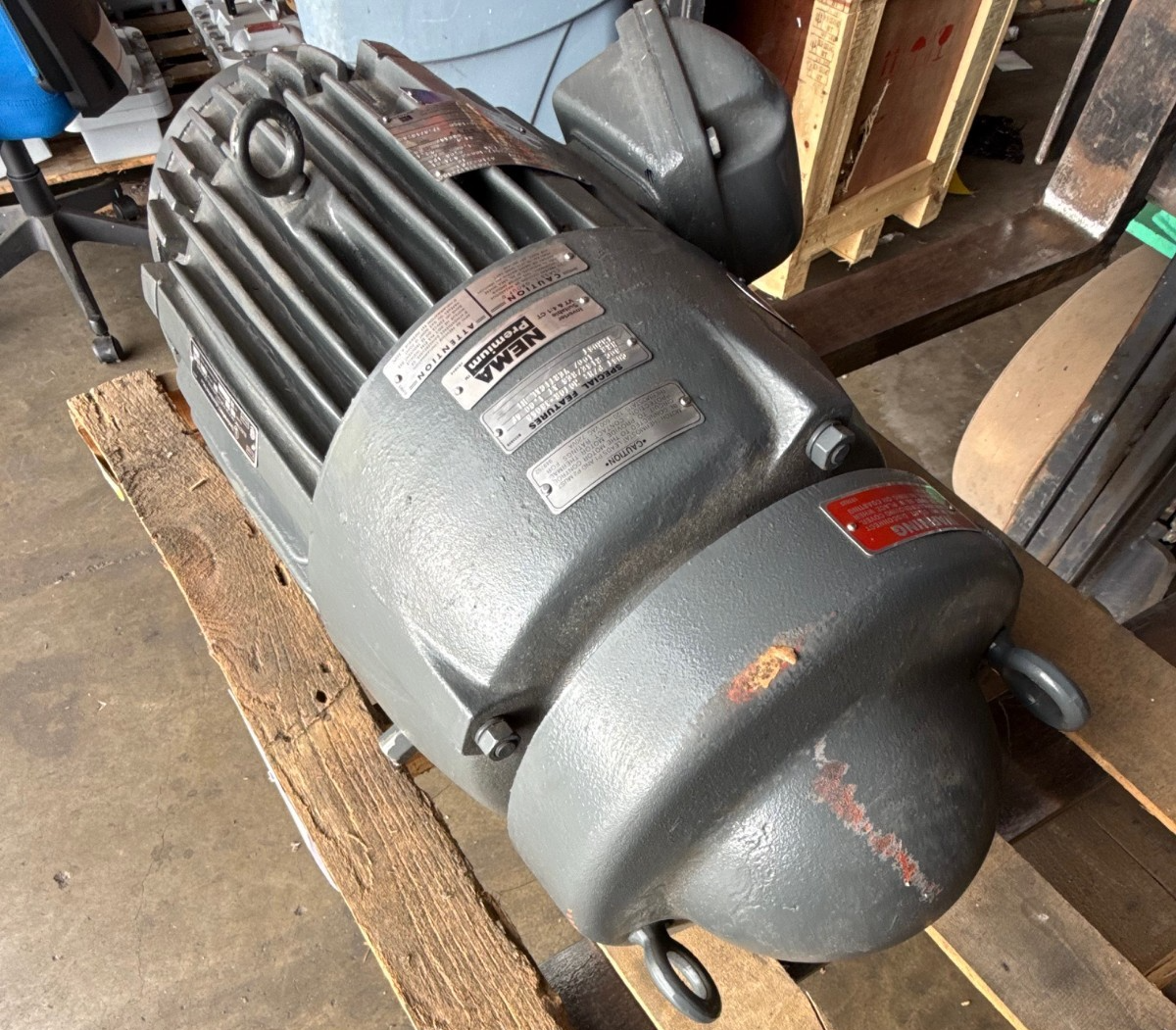 Refurbished US MOTORS INVERTER DUTY MOTOR 15 HP MODEL 20022517-100  2XY 1775 RPM INVERTER DU