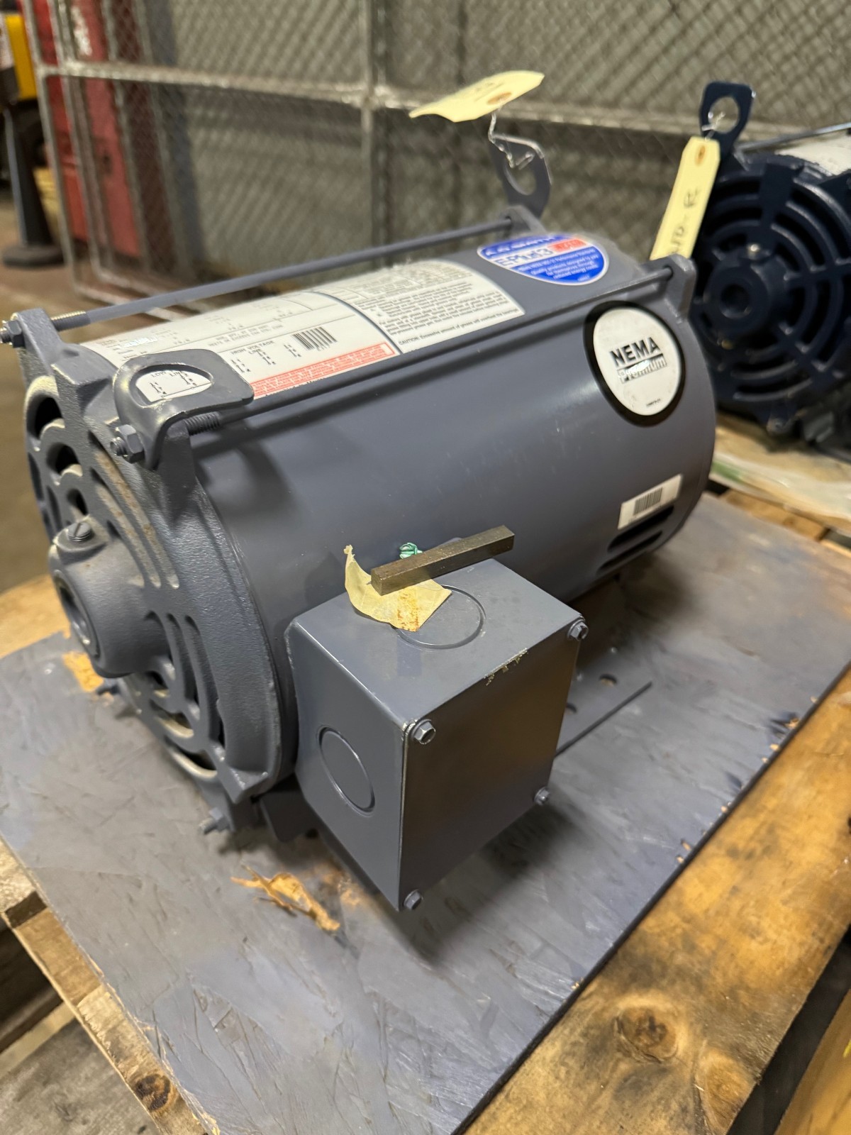 AO SMITH CENTRY E PLUS 3 Motor 7.5 HP MODEL E317 VA10A 1765 RPM 230/460 V