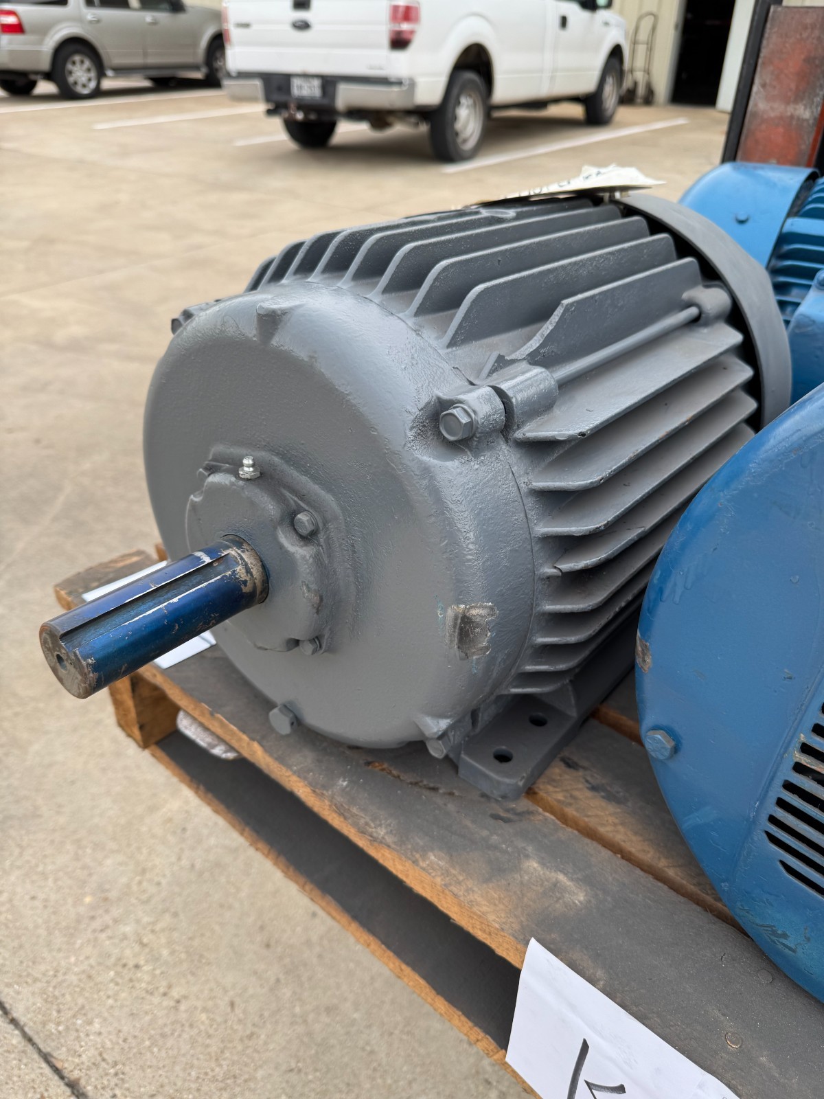 BALDOR SUPER E MOTOR KK2 15 HP MODEL 595C-1651770 RPM 460 V 3 PH 18 AMP FR 254T