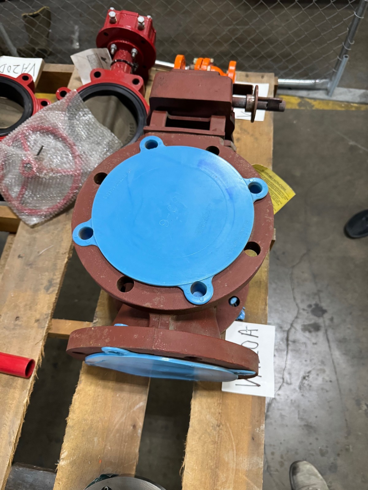 6" 150 3 WAY PLUG VALVE DURCO MODEL 6-MG4-11DD1DT1M33A DI BODY 316 TRIM VA20A